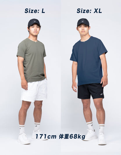 0078. (MENS) MOON-TECH®︎ Raglan Activewear 2