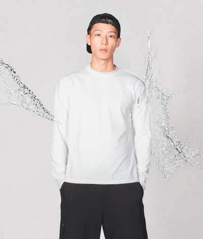 【撥水】0139. HYDRO-GUARD™  Cup Shoulder Long Sleeve (長袖) Tee