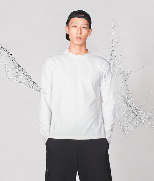 【予約販売】0139. HYDRO-GUARD™  Cup Shoulder Long Sleeve (長袖) Tee
