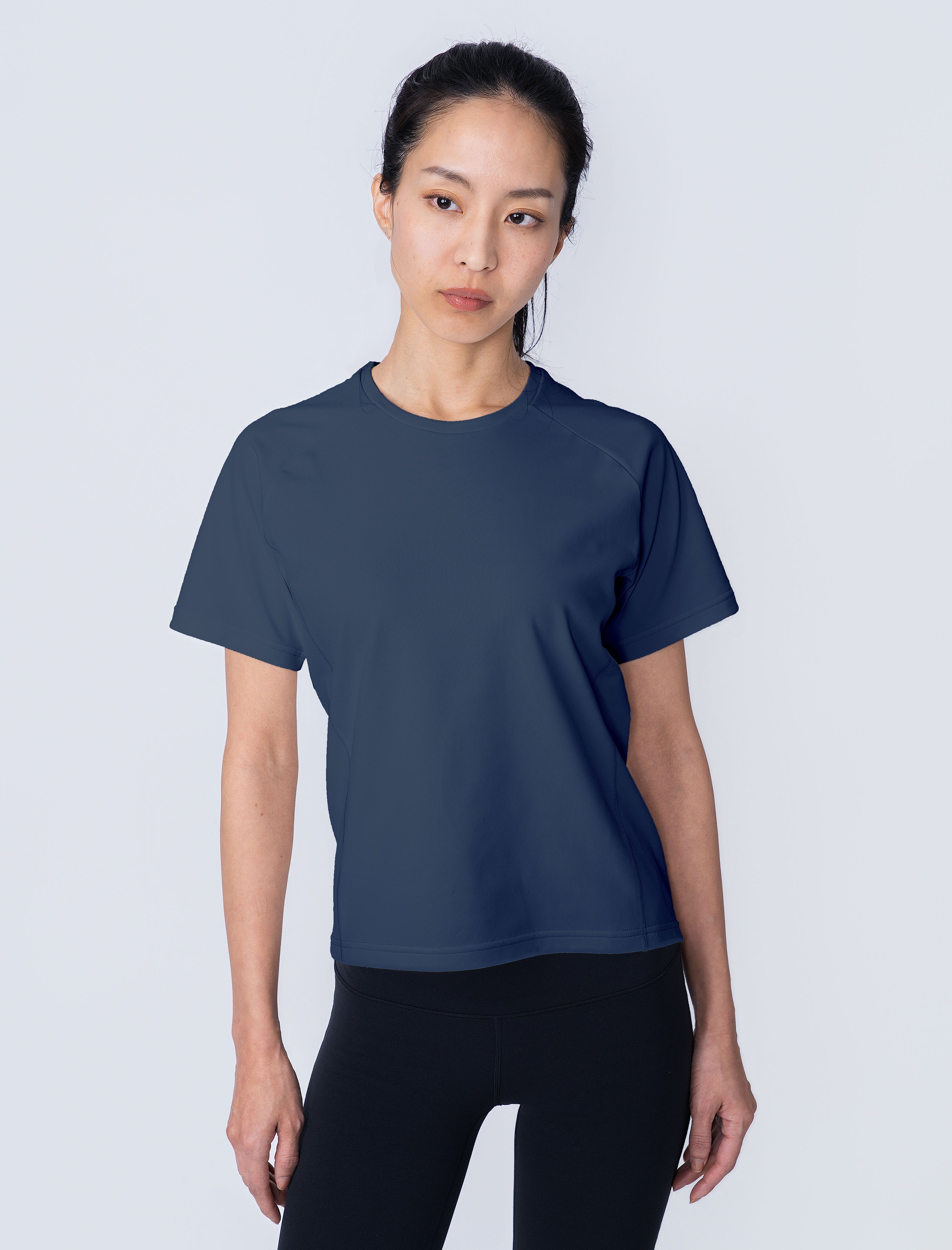 吸汗速乾 ヨガウェア 0126. (WOMENS) MOON-TECH®︎ Raglan Activewear
