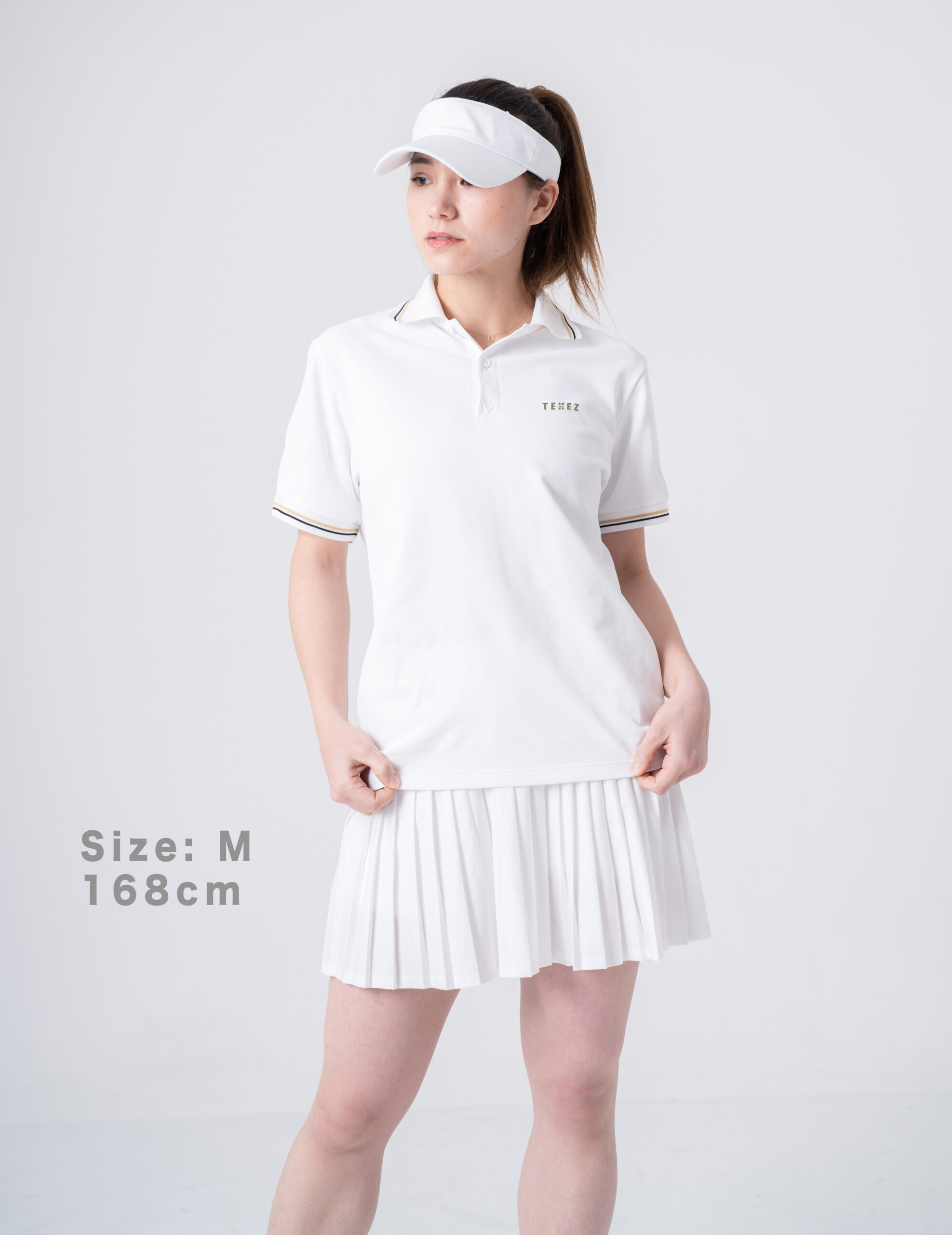 TENEZ 長袖ポロシャツ Ｌサイズ 白MOON-TECH MOONRAKERS TENEZ 長袖ポロシャツ Lサイズ 白MOON-TECH MOONRAKERS