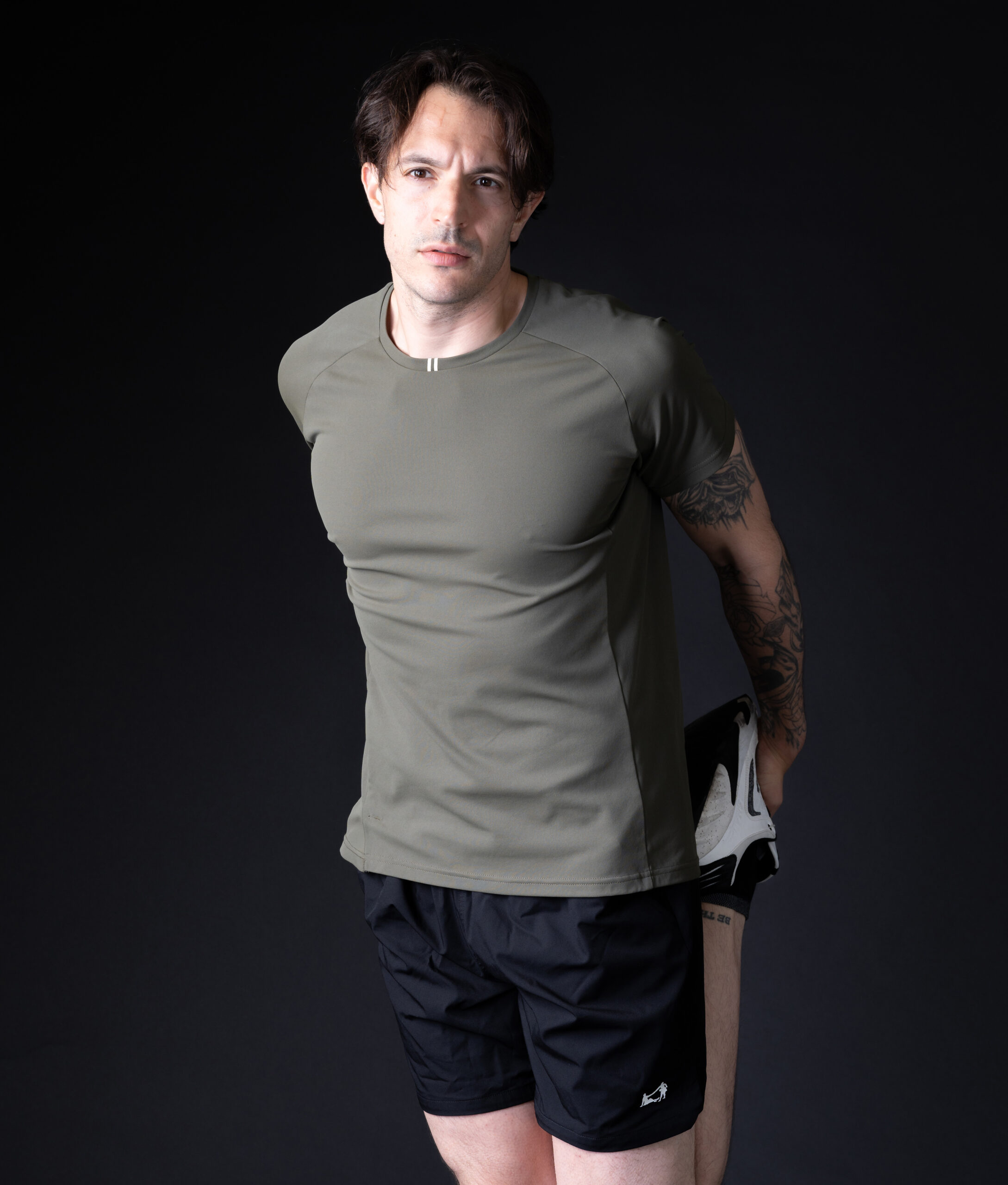 吸汗速乾ランニングウェア 0078. (MENS) MOON-TECH®︎ Raglan